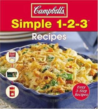 Hardcover-spiral Simple As 1 2 3 Campbells Recipes Book