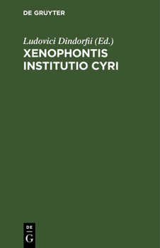 Hardcover Xenophontis Institutio Cyri [Latin] Book