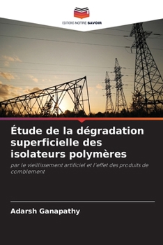 Paperback Étude de la dégradation superficielle des isolateurs polymères [French] Book