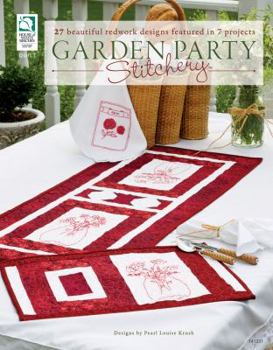 Paperback Garden Party Stitchery Book
