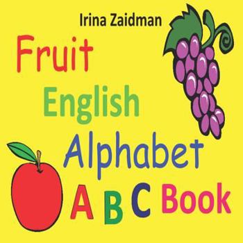 Paperback Fruit English Alphabet ABC Book