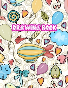 Paperback Drawing Book: 8.5" X 11", Personalized Artist Sketchbook: 110 pages, Sketching, Drawing and Creative Doodling Sketch Notebook to Dra Book