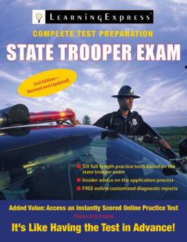 Paperback State Trooper Exam Book