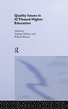 Quality Issues in ICT-based Higher Education (Staff and Educational Development)