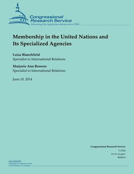 Paperback Membership in the United Nations and Its Specialized Agencies Book