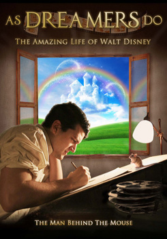 DVD As Dreamers Do: The Amazing Life of Walt Disney Book