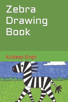 Paperback Zebra Drawing Book