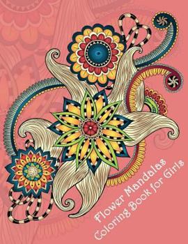 Paperback Flower Mandalas Coloring Book for Girls: Stunning Designs Book