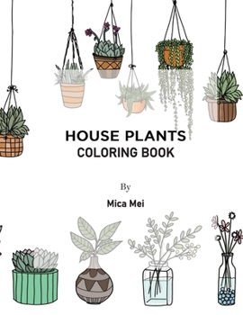 Paperback House Plants: Coloring Book