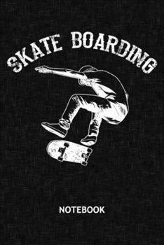 Paperback Skateboarding: Skateboarder NOTEBOOK Grid-lined 6x9 - Skateboarding Journal A5 Gridded - Skater Planner Skateboarding 120 Pages SQUAR Book