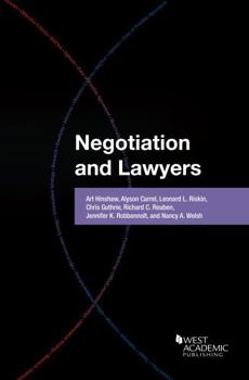 Paperback Negotiation and Lawyers (Career Guides) Book