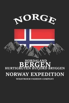 Paperback Wikstroem - Notes: Norwegen Expedition Bergen Hordaland - Monatsplaner 15,24 x 22,86 [German] Book