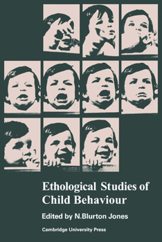 Paperback Ethological Studies of Child Behaviour Book