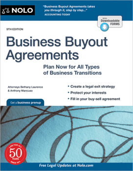 Paperback Business Buyout Agreements: Plan Now for All Types of Business Transitions Book