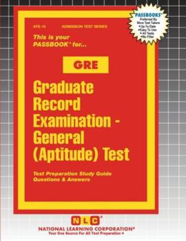 Graduate Record Examination - General (Aptitude) Test (GRE) (Admission Test)