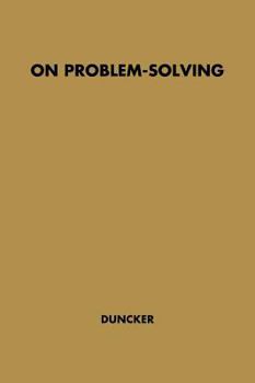 Hardcover On Problem-Solving. Book