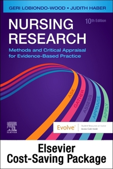 Paperback Nursing Research - Text and Study Guide Package: Methods and Critical Appraisal for Evidence-Based Practice Book