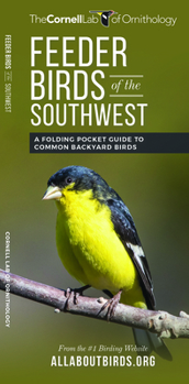 Paperback Feeder Birds of the Southwest: A Folding Pocket Guide to Common Backyard Birds Book