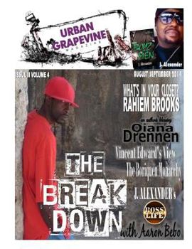 Paperback Urban Grapevine Magazine 8-9/2014: Aaron Bebo The BreakDown Book