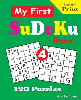Paperback My First SuDoKu Book, 4 Book