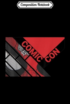 Composition Notebook: Comic con CCSD Retro Man Spider Comic  Journal/Notebook Blank Lined Ruled 6x9 100 Pages