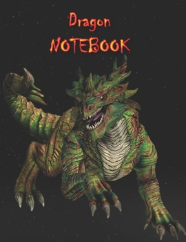 DRAGON NOTEBOOK: Notebooks and Journals 110 pages (8.5"x11")