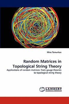 Paperback Random Matrices in Topological String Theory Book