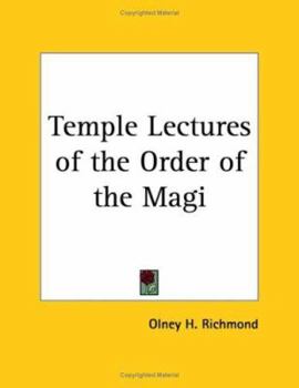 Paperback Temple Lectures of the Order of the Magi Book