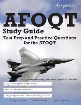 Paperback AFOQT Study Guide: Test Prep and Practice Test Questions for the AFOQT Book