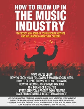 Paperback How To Blow Up In The Music Industry Book