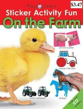 Paperback Sticker Activity Fun On the Farm Book