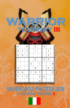 Paperback Warrior Tourney III Sudoku Puzzles Book