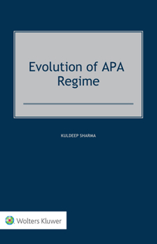 Hardcover Evolution of APA Regime Book