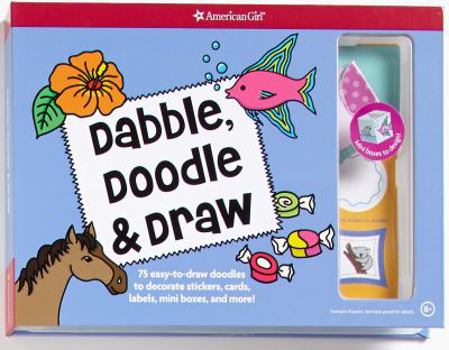 Hardcover Dabble, Doodle & Draw Book