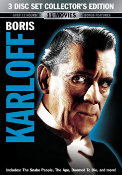 Boris Karloff Classics 3 Disc Collector's Edition