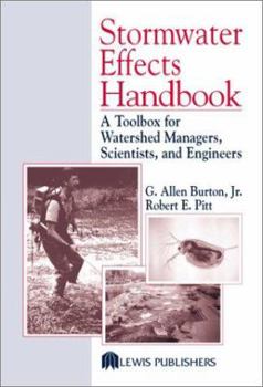 Hardcover Stormwater Effects Handbook: A Toolbox for Watershed Managers, Scientists, and Engineers Book