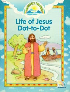 Paperback Life of Jesus Dot to Dot: Activity Book