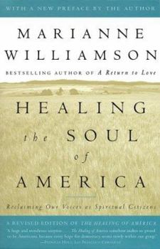 Hardcover Healing the Soul of America: Reclaiming Our Voices as Spiritual Citizens Book