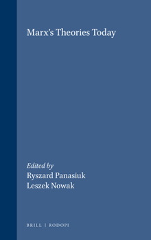 Hardcover Marx's Theories Today Book