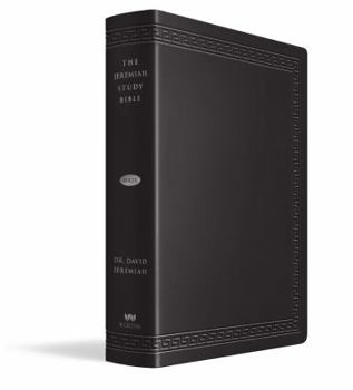 Leather Bound Jeremiah Study Bible-NKJV-Large Print: What It Says. What It Means. What It Means for You. [Large Print] Book