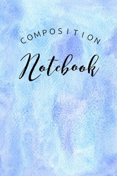 Composition Notebook: College Ruled 6" x 9" Writing Notes Journal,Office,Kids,School and college student.