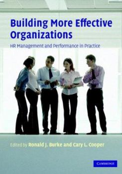 Paperback Building More Effective Organizatns Book