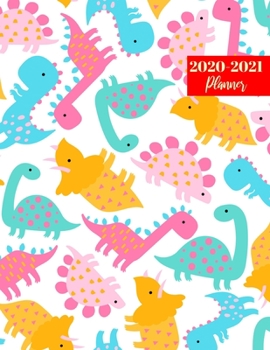 Paperback 2020-2021 Planner: Cute Jan 1, 2020 to Dec 31, 2021: Daily, Weekly & Monthly View Planner, Organizer & Diary Book