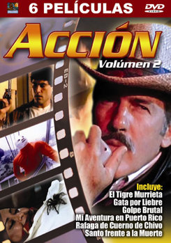 DVD Mexican Cinema Accion 6 Pack Volume 2 [Spanish] Book