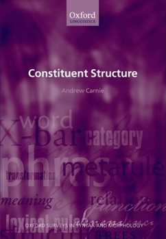 Paperback Constituent Structure Book