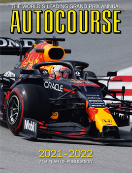 Hardcover Autocourse 2021-2022: The World's Leading Grand Prix Annual - 71st Year of Publication Book