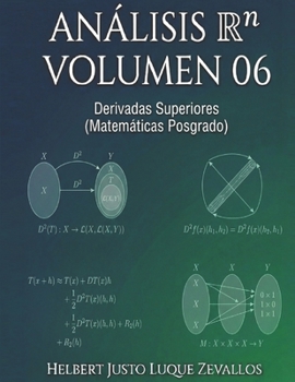 Análisis en Rn volumen 06: Derivadas Superiores (Matemáticas Posgrado) (Spanish Edition)