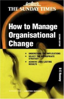 Paperback How to Manage Organizational Change Book