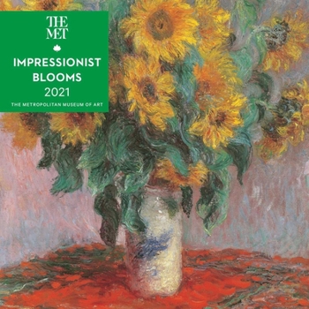 Calendar Impressionist Blooms 2021 Mini Wall Calendar Book