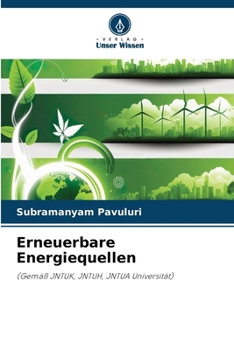 Paperback Erneuerbare Energiequellen [German] Book